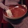 Coleção Borgonha Esmo Centro de Mesa Baixo Orgânico