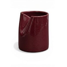 Vaso Ceramica Lua cor Borgonha Esmo Frontal