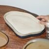 Bandeja Nuvem Pequena Off-White em Ceramica Artesanal da Esmo Ensaio Editorial