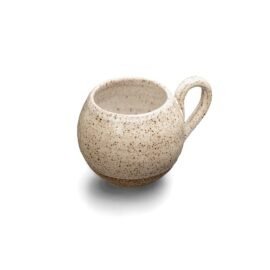 Xícara Esmo para café longo, cor Off-White em Cerâmica Artesanal da Esmo